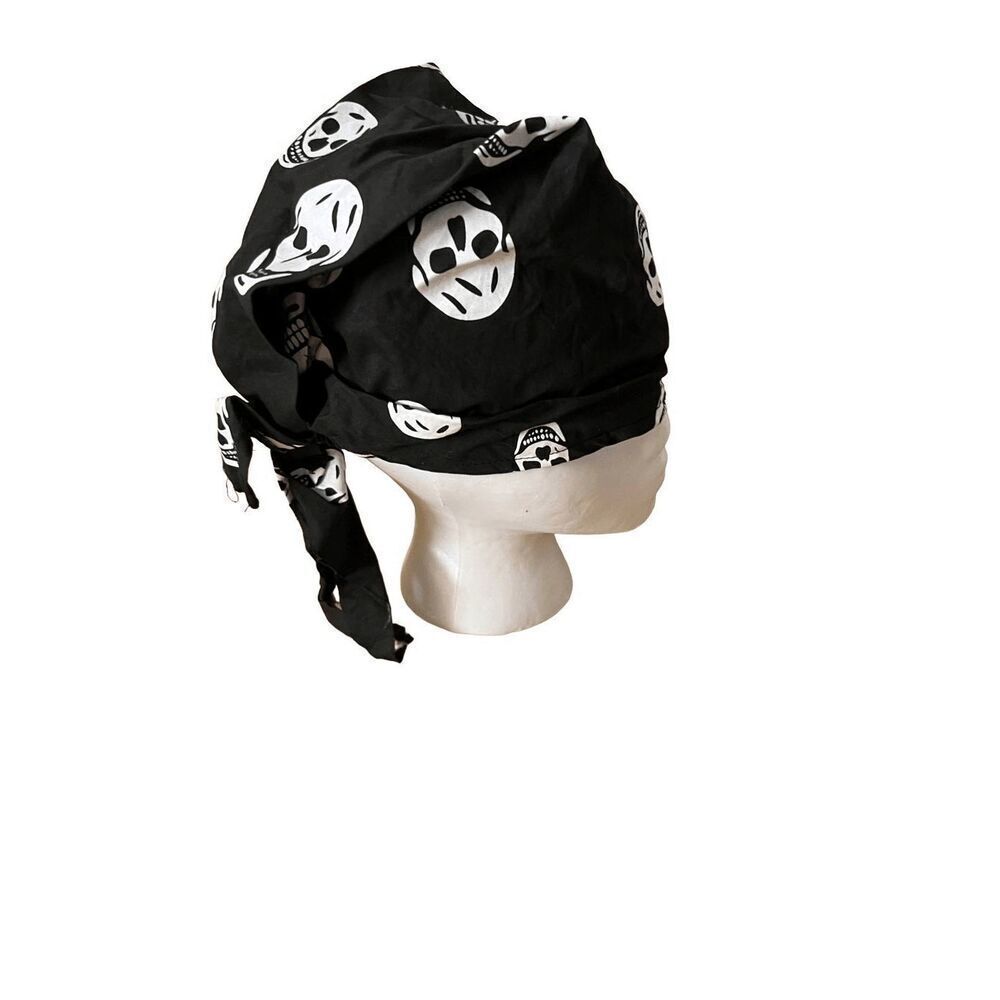 Skull  pirate bandana hat